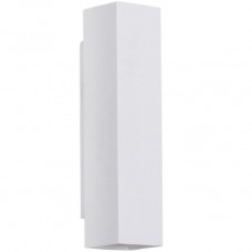 Γύψινη Απλίκα Τοίχου 2xGU10 230V Ορθογώνια Διπλής κατεύθυνσης (Up-Down) 21-11034